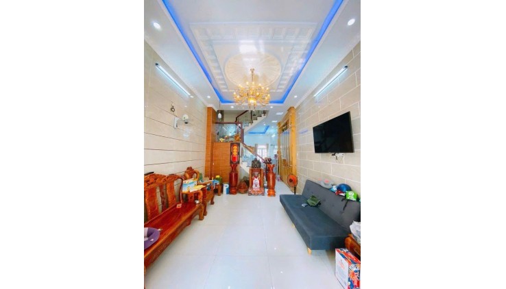 HAI MẶT HẺM 6M - HƯƠNG LỘ 2 - 56M2 - 4 TẦNG 4PN - SỔ ĐẸP HOÀN CÔNG ĐỦ - GIÁ 6.X TỶ